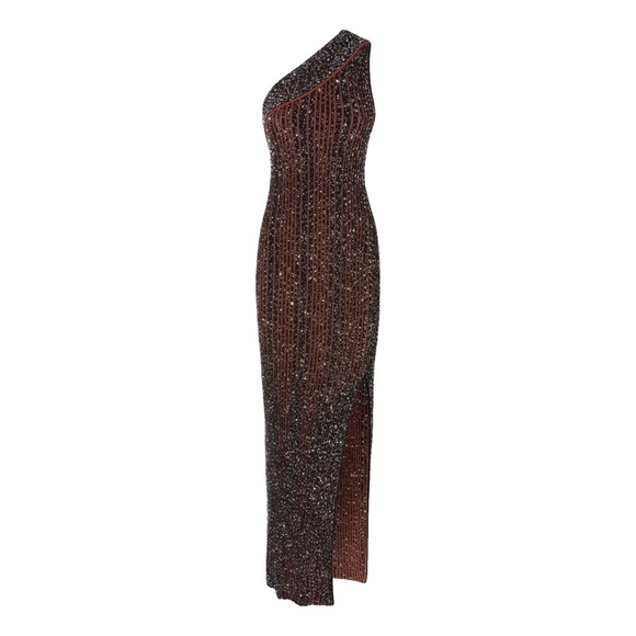 Missoni Black and Silver One-Shoulder Gown - Picture 6 of 9